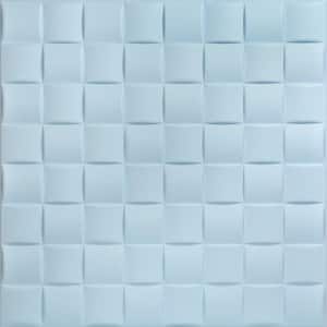 Cobblestone Breath of Fresh Air 1.6 ft. x 1.6 ft. Decorative Foam Glue Up Ceiling Tile (21.6 sq. ft./case)