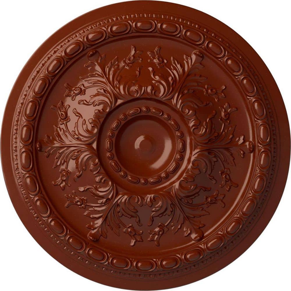 Stockport Firebrick Urethane Ceiling Medallion, 28 in