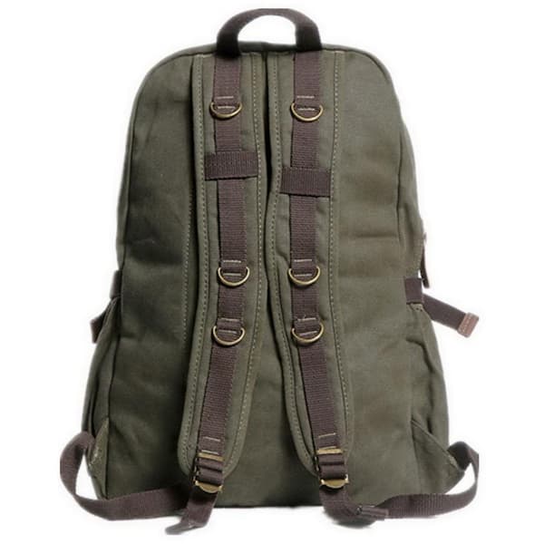 Vagarant Green Mountain Hiking Sport Canvas Backpack C05GRN - The Home Depot
