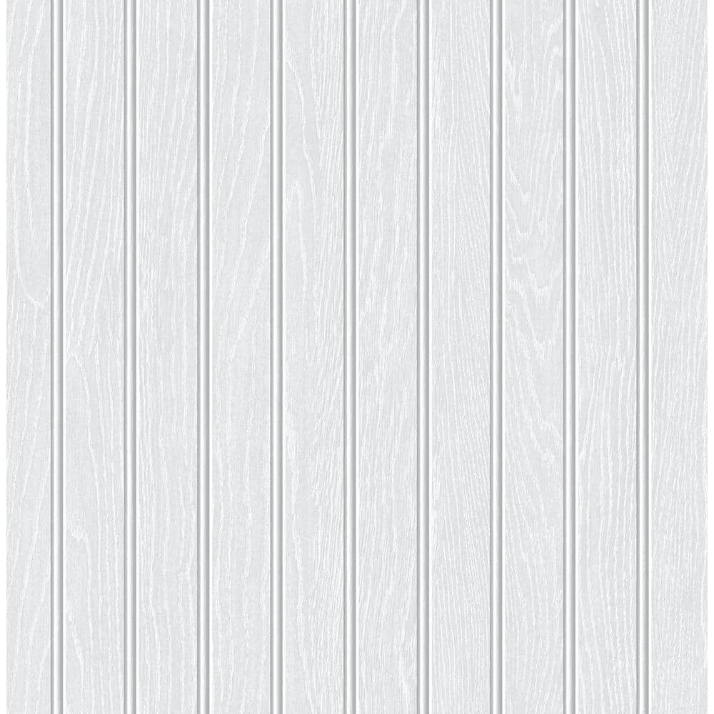 Amazoncom peel and stick vinyl beadboard  Wood effect wallpaper Tongue  and groove Embossed wallpaper