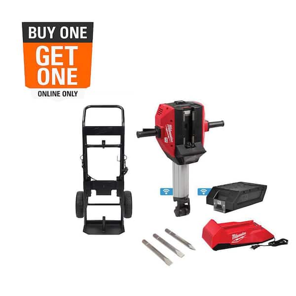 MX FUEL Lithium-Ion Cordless 1-1/8 in. Breaker with Battery and Charger