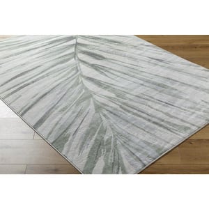 Roma Gray Coastal 7 ft. x 10 ft. Indoor Area Rug