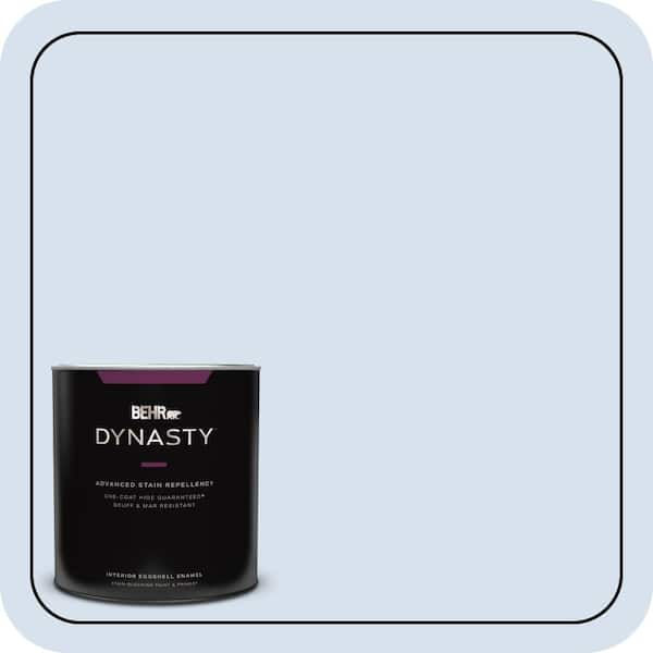 BEHR DYNASTY 1 qt. #580A-2 Icy Bay Eggshell Enamel Interior Stain-Blocking Paint & Primer