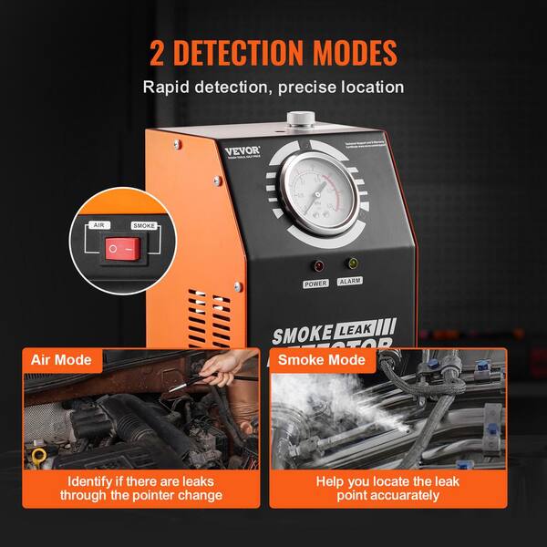 Smoke Machine Car EVAP Smoke Machine Leak Tester Dual Mode Diagnostic ...