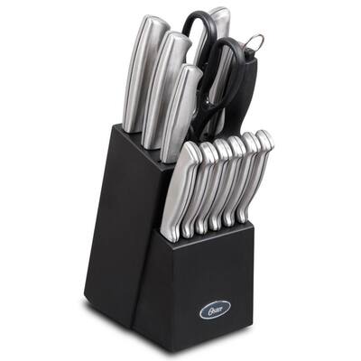 Ginsu Kiso 14-Piece Dishwasher Safe Natural Block Knife Set KIS-KB-DS-014-2  - The Home Depot