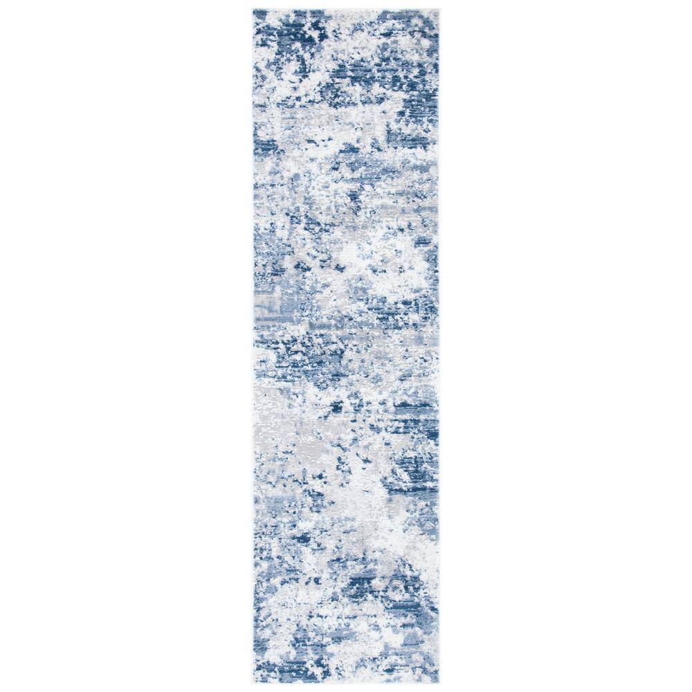 Amelia 700 2 ft. x 20 ft.Navy/Gray Abstract Runner Rug price history on PriceWatchPro