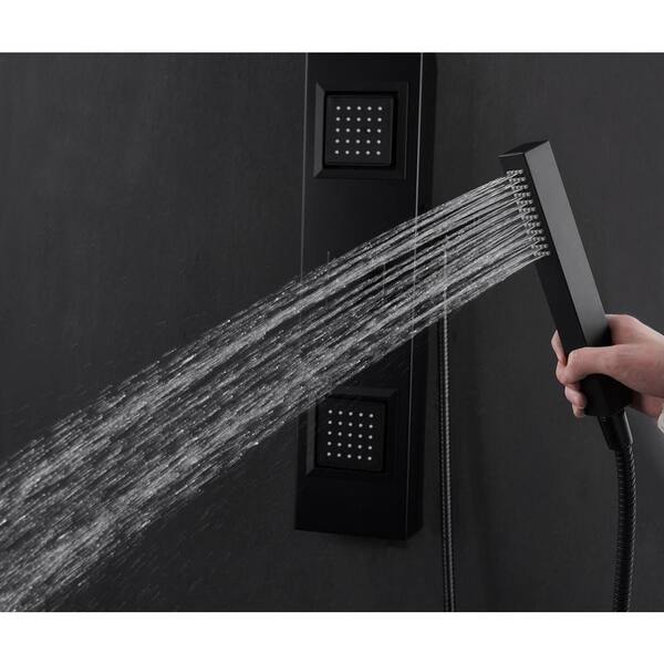 ANZZI Aura Retro-Fit Series 39 in. 2-Jetted Shower Tower ANZZI Aura Retro-Fit Series 39 in. 2-Jetted Shower Tower