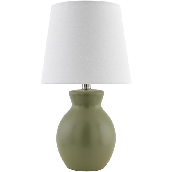 Livabliss Stella Diminuta STD-035 15"H x 8"W x 8"D Accent Table Lamp ,White