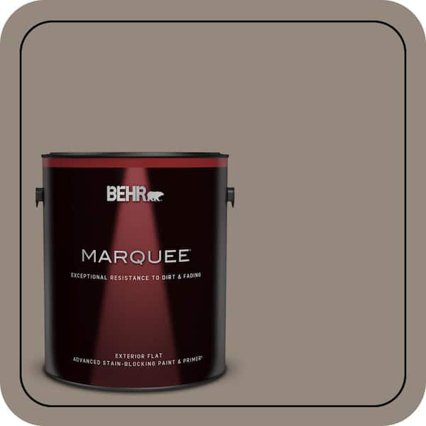 BEHR MARQUEE 1 gal. #MQ2-57 Art District Flat Exterior Paint & Primer