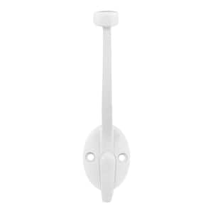 Home Decorators Collection 1-13/16 in. White Wall Hook (6-Pack