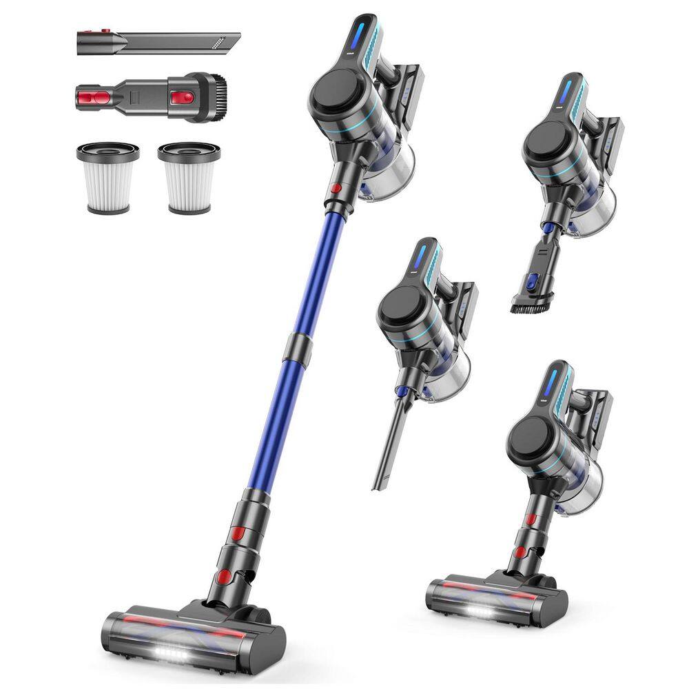 Bagless Cordless Stick Vacuum Cleaner w 30KPA Suction 45Min Runtime V-Shaped Anti-Tangle Brush for Carpet Tiles Pet Hair price history on PriceWatchPro