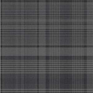 Heritage Plaid Charcoal Grey Removable Wallpaper Sample