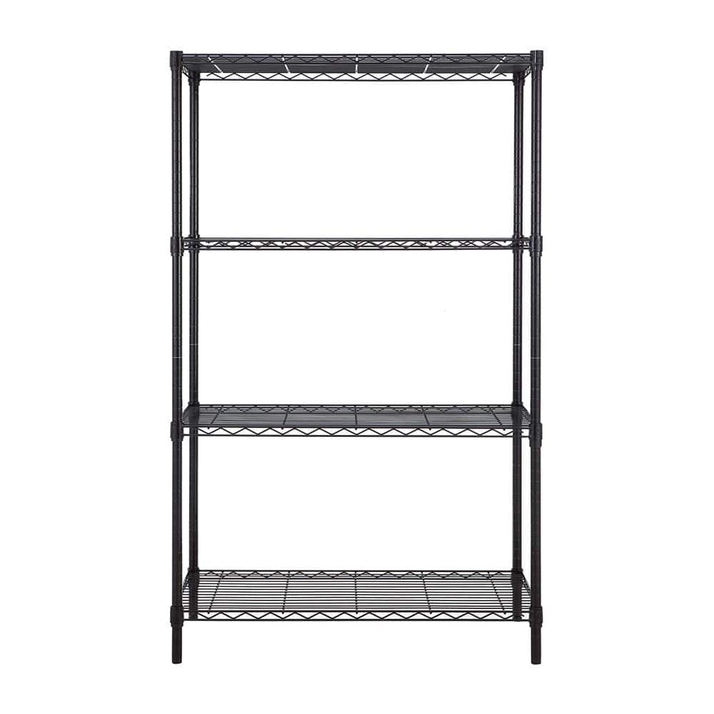 Heavy Duty Steel 4-Shelf Adjustable Storage Rack