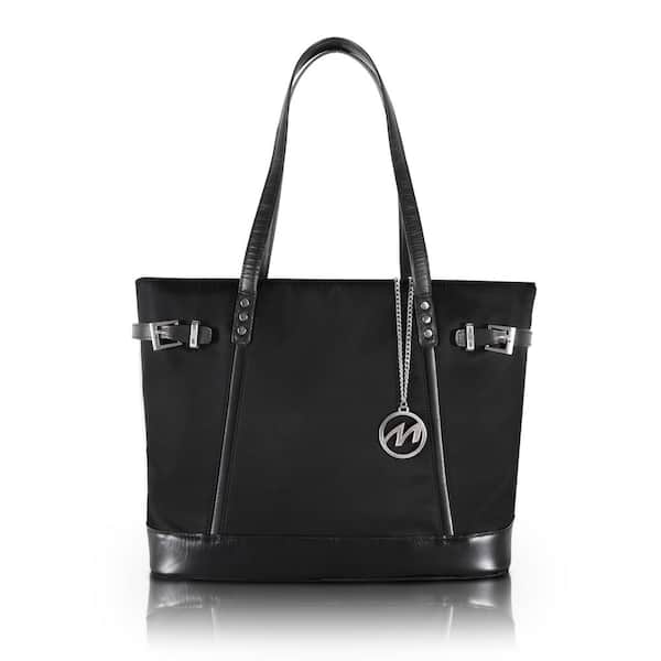 ARIA, Black Nano Tech-Light Nylon Ladies' Tote Bag