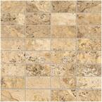 Travisano Navona 12 in. x 12 in. x 8 mm Porcelain Mosaic Floor and Wall Tile (0.969 sq. ft. / each)