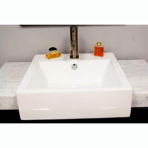 Kinley 36 in. W x 20 in. D x 36 in. H Single Vanity in Black Oak with Marble Vanity Top in White with White Basin