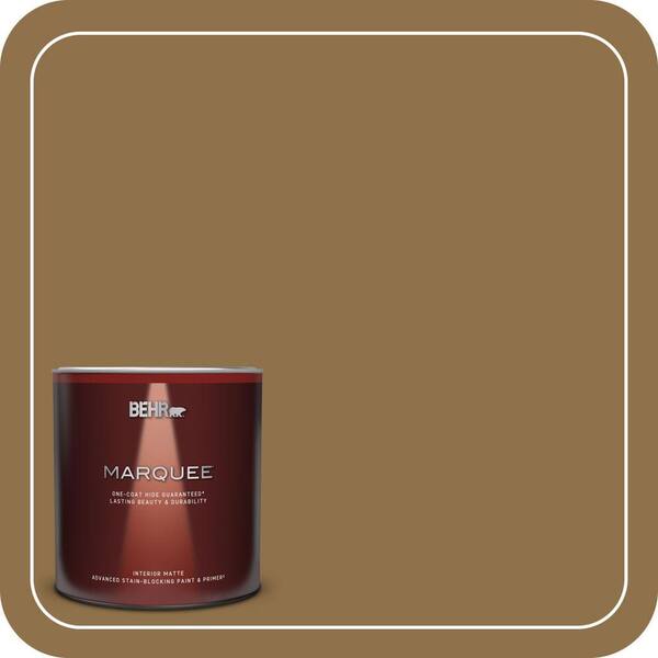 BEHR MARQUEE 1 qt. #300F-6 Highland Ridge Matte Interior Paint & Primer