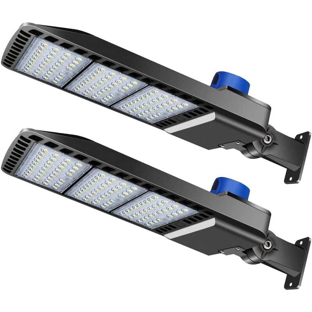 100-277 Volt 36000 Lumen LED Parking Lot Work Light Dusk to Dawn Flood Area Lighting Arm Bracket Mount IP65 2 Pack price history on PriceWatchPro
