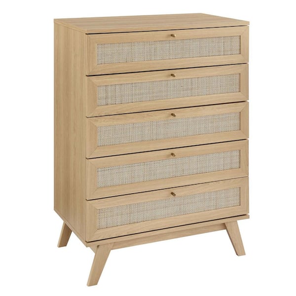 MODWAY Soma in Oak 5- Chest of Drawer