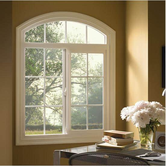 Ply Gem 35.25 in. x 51.25 in. 400 Series White Aluminum Single