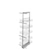 15-Full Extension Pull-Out Pantry System, Chrome, 5258-14 CR