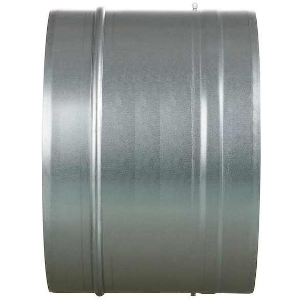 VENTS US Backdraft Damper Duct Vent Horizontal 8 Inch Galvanized Rubber Seal 