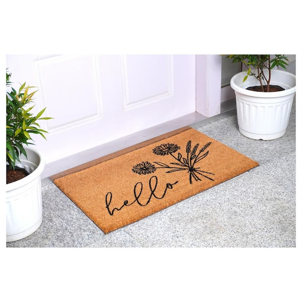 WildFlower Bouquet Doormat, 36" x 72"