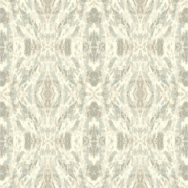 SURFACE STYLE Vision Mist Abstract Vinyl Peel and Stick Wallpaper Roll (Covers 30.75 sq. ft.)