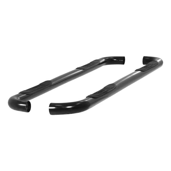 Aries 3-Inch Round Black Steel Nerf Bars, No-Drill, Select Ford Explorer Sport Trac