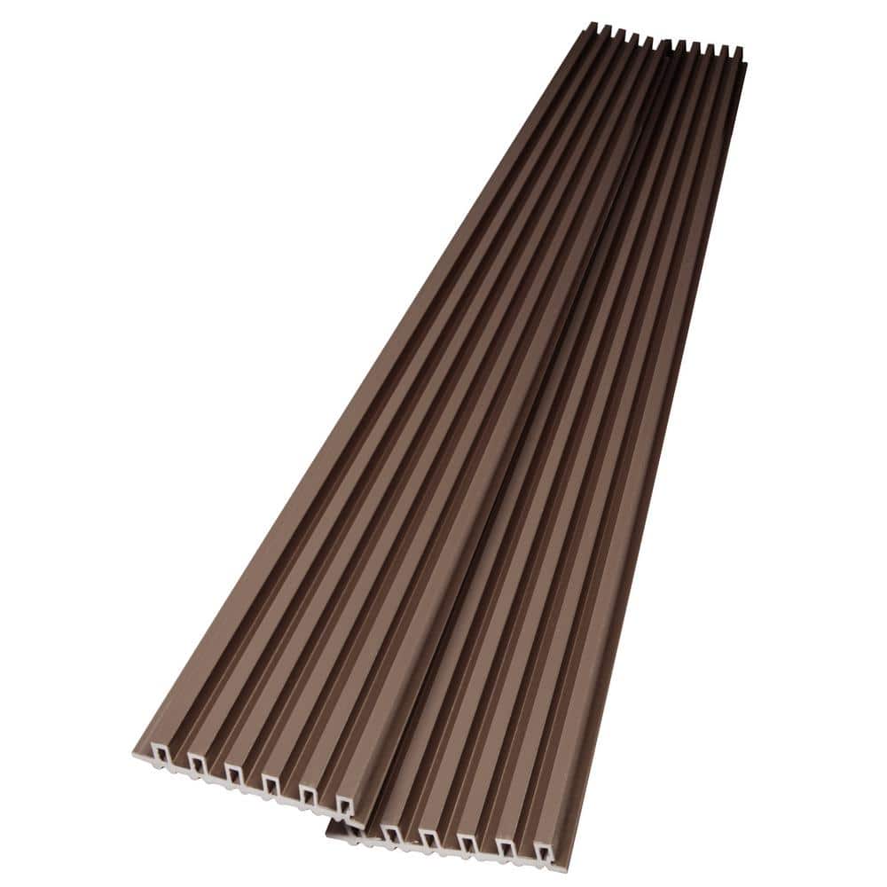 Art3d Bronze Radiance 0.7in. x 8-1/2 ft. x1/2ft. Water Resistant