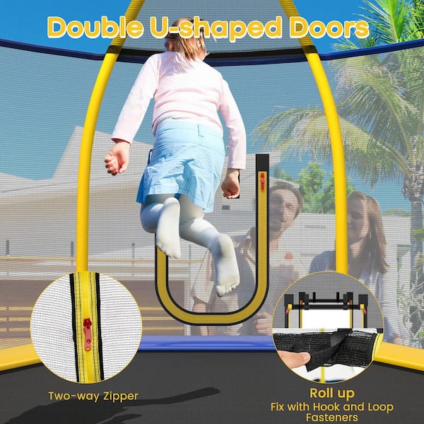 Upper Bounce Two-Way Foldable Rebounder Trampoline with Carry-on Bag,  Recreational Trampolines -  Canada
