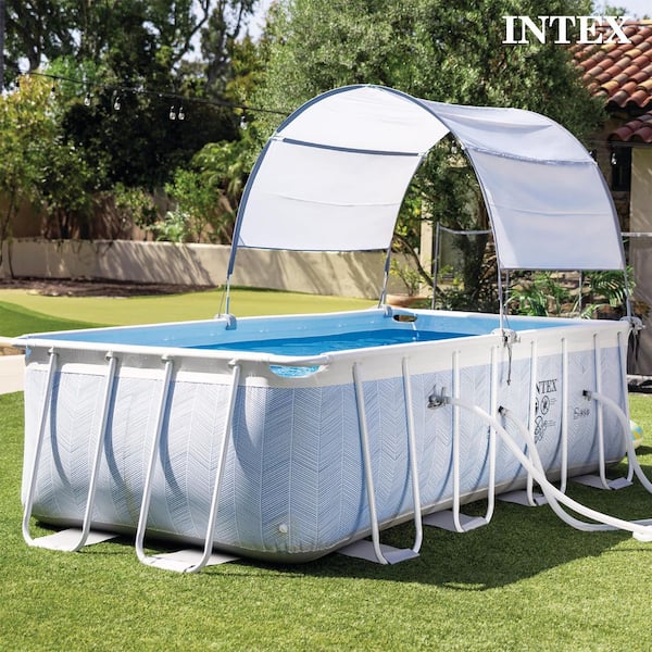 24 ft. x 12 ft. x 52 in. Rectangular Ultra XTR Frame Swimming Pool w/Pump