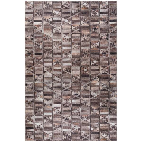 Addison Rugs Laredo Grey 8 ft. x 10 ft. Indoor/Outdoor Washable Rug ALR34GY8X10 The Home Depot