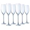 Chef & Sommelier Grand Vin 8 Ounce Champagne Flute, Set of 6 - Bed Bath &  Beyond - 26564685