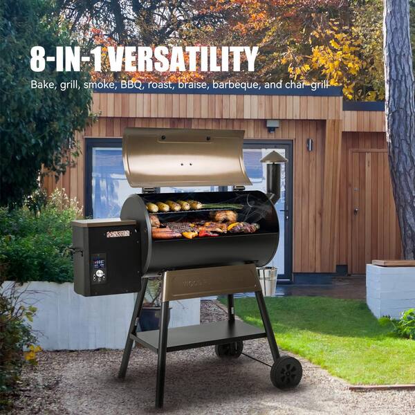 Pellet outdoor grills with smoker hotsell