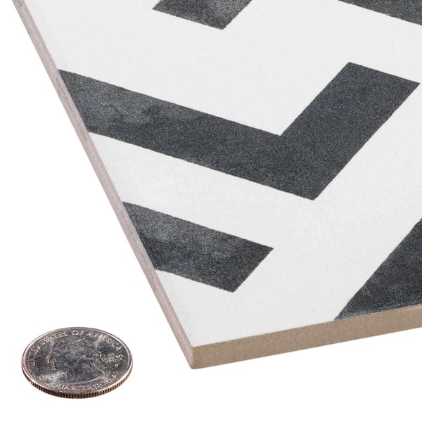 Royale Gray Encuastic 9x9 Glazed Porcelain Tile Royale Gray Encuastic 9x9 Glazed Porcelain Tile