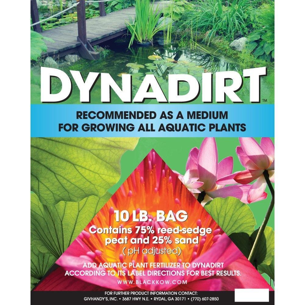 GIVHANDYS INC 10 lb. DynaDirt Aquatic Planting Soil Bag DynaDirt Aquatic  Soil - The Home Depot