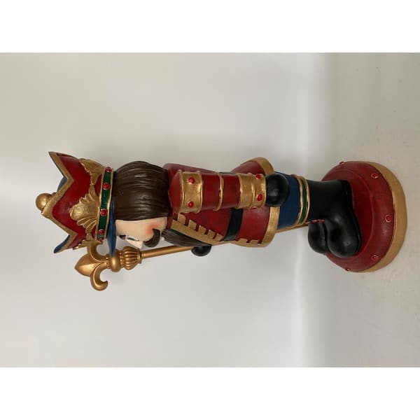 Hi-Line Gift Ltd. Wooden Finish Small Nutcracker Statue