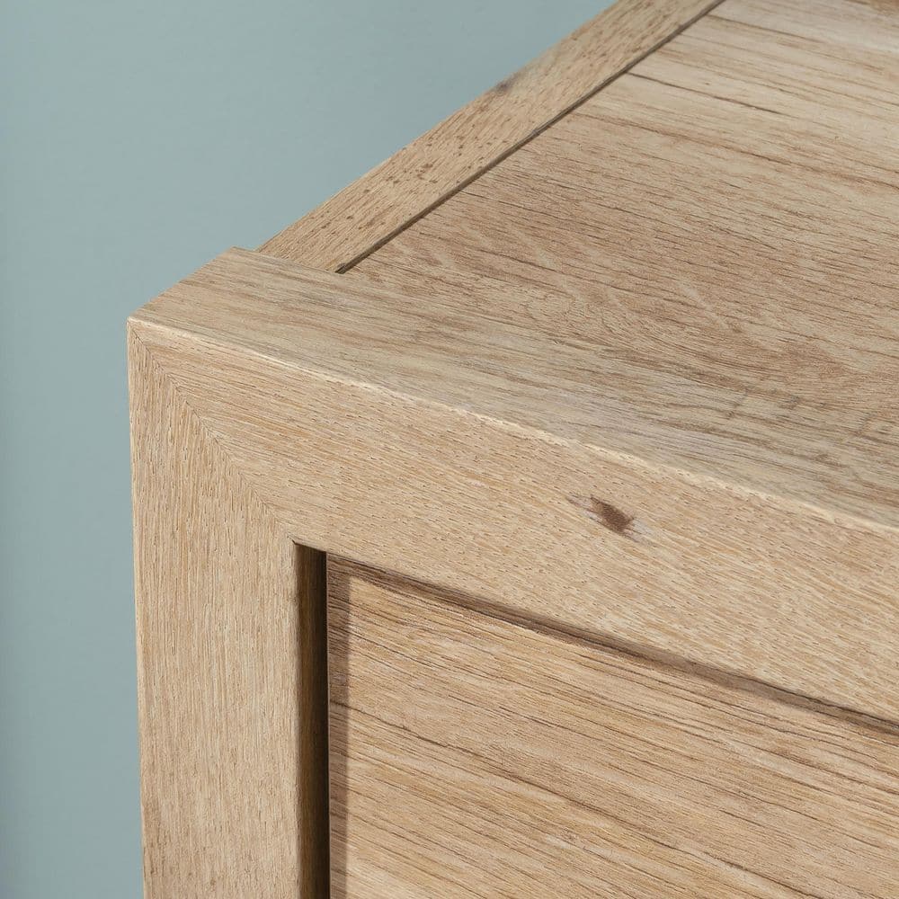 Prime Oak Double Dresser with Six Drawers