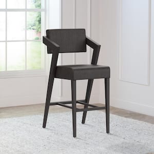 Snyder 26 in. Blackwash Counter Stool