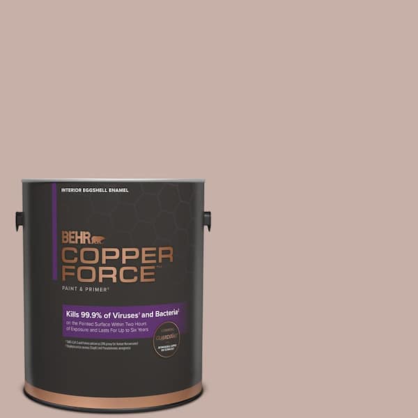 COPPER FORCE 1 gal. #N160-3 Vintage Charm Eggshell Enamel Virucidal and Antibacterial Interior Paint & Primer