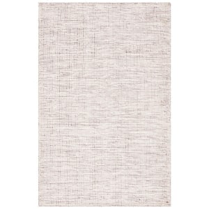 Vermont Brown/Ivory 6 ft. x 9 ft. Interlaced Area Rug