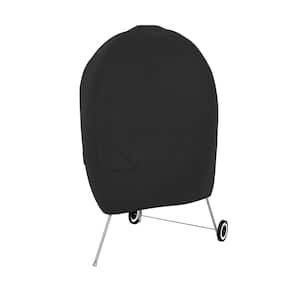 28 in. Black Charcoal Kettle Grill Cover