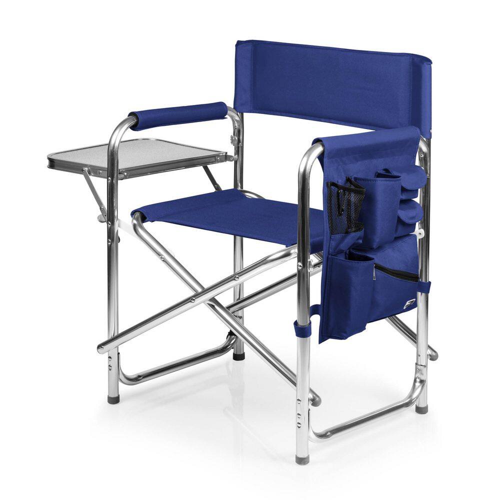 Sports Chair with Side Table, Beach Chair, Camp Chair for Adults (Navy Blue) price history on PriceWatchPro