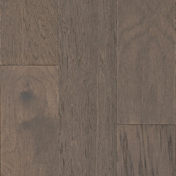 Bruce Time Honored Charcoal Hickory 3/8 in. T x 6 in. W Wire Brushed Engineered Hardwood Flooring (30.6 sq. ft./Case)