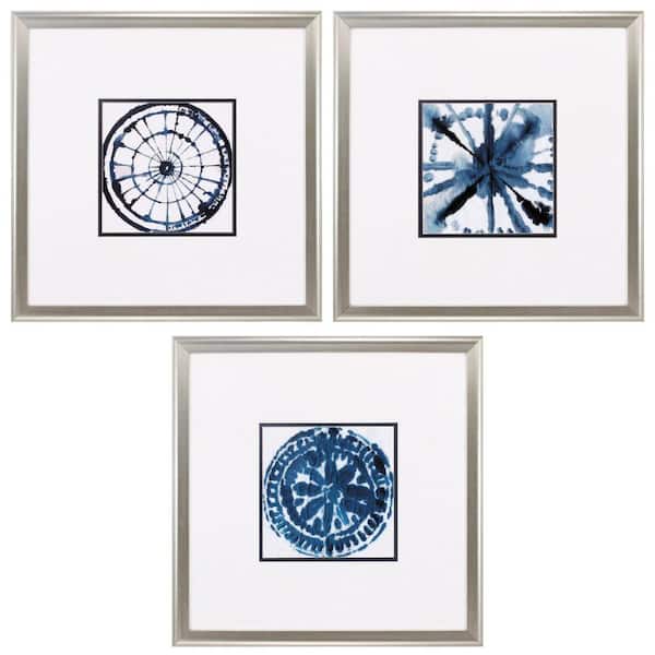 HomeRoots Victoria Brushed Silver Gallery Frame (Set of 3)