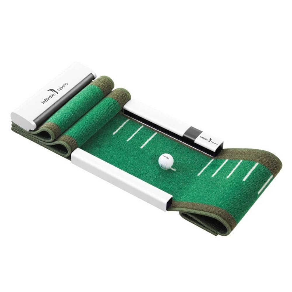 Putting Mat with a Digital Feedback on Putting Swing Tempo and Distance and