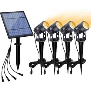 Solar Spotlights Landscape Lights Low Voltage Outdoor Solar Spotlight(4-in-1)