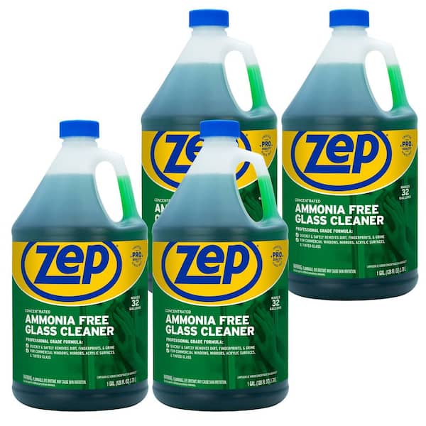 Zep Foaming Glass Cleaner - 19 ounce (Lot Of 2 Cans) - Safe on Tinted  Windows
