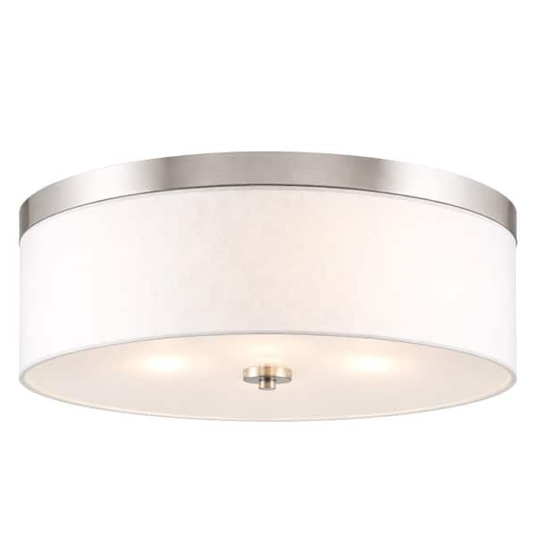 Walker 40-Watt 3-Light Flushmount
